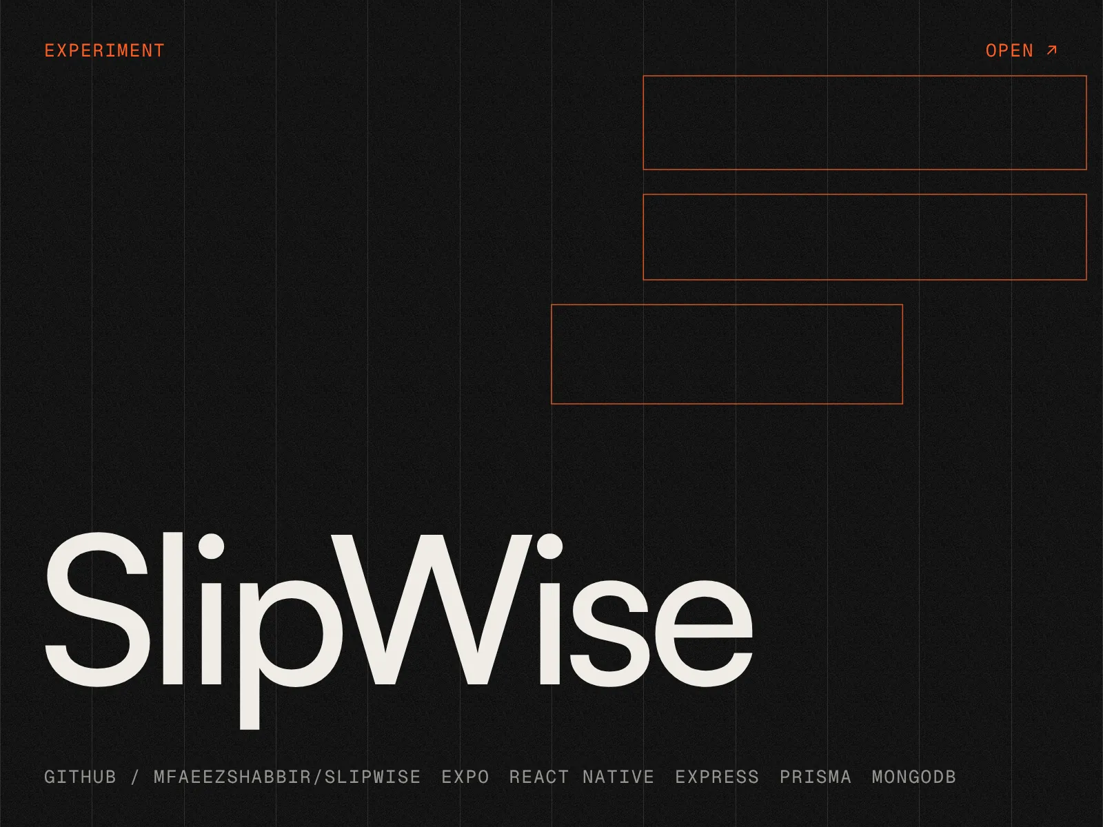 SlipWise, experiment