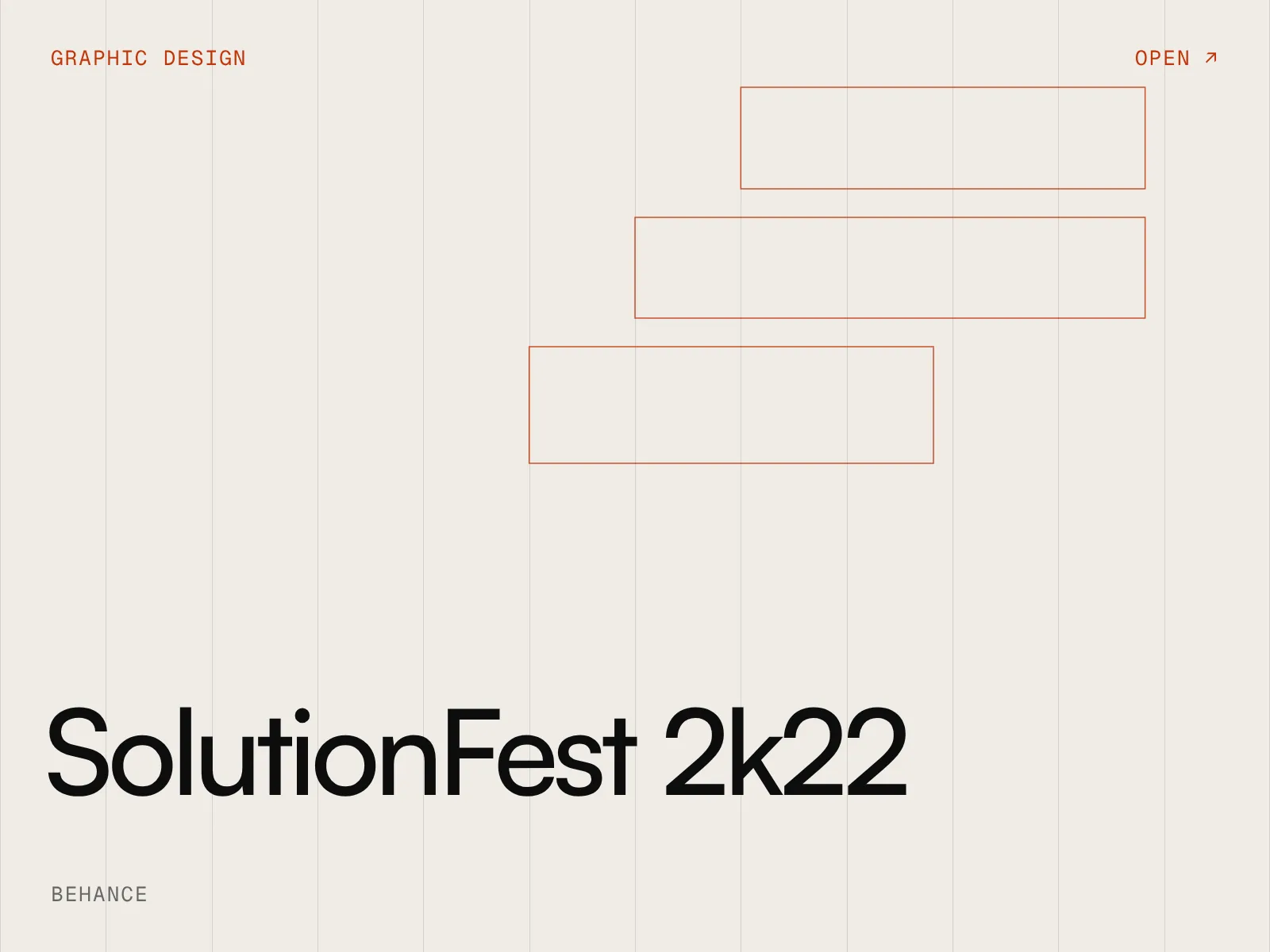 SolutionFest 2k22, graphic design
